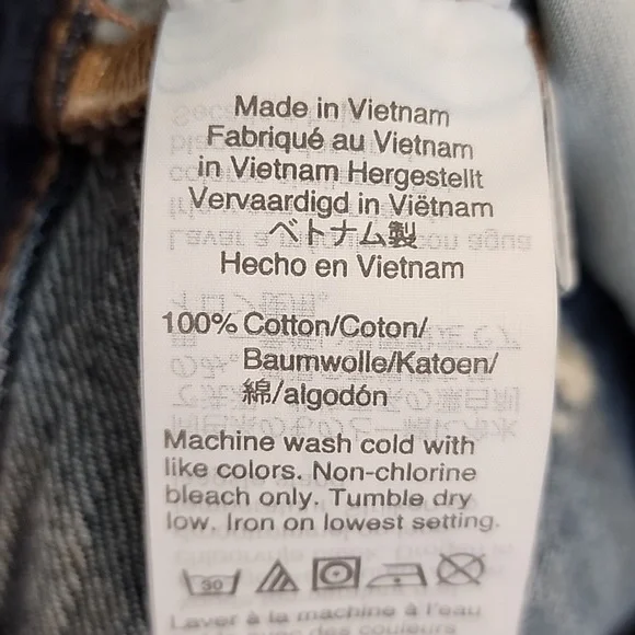 Madewell The Dad Jean Shortsize 27 - Picture 4 of 5